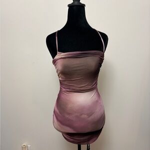 Windsor Dusty Rose Spaghetti Strap Dress